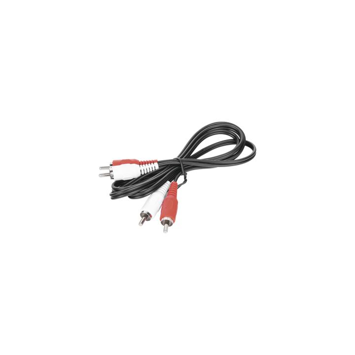 Cable RCA Macho a Macho de 1 Metro (3.28 Pies) de Longitud, para Aplicaciones de Audio y Video Optimizado para HD
