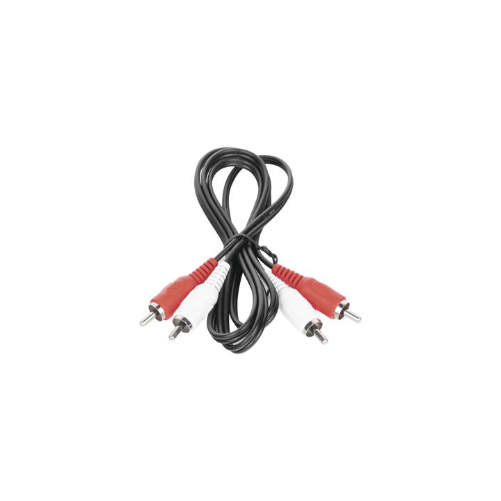 Cable RCA Macho a Macho de 1 Metro (3.28 Pies) de Longitud, para Aplicaciones de Audio y Video Optimizado para HD