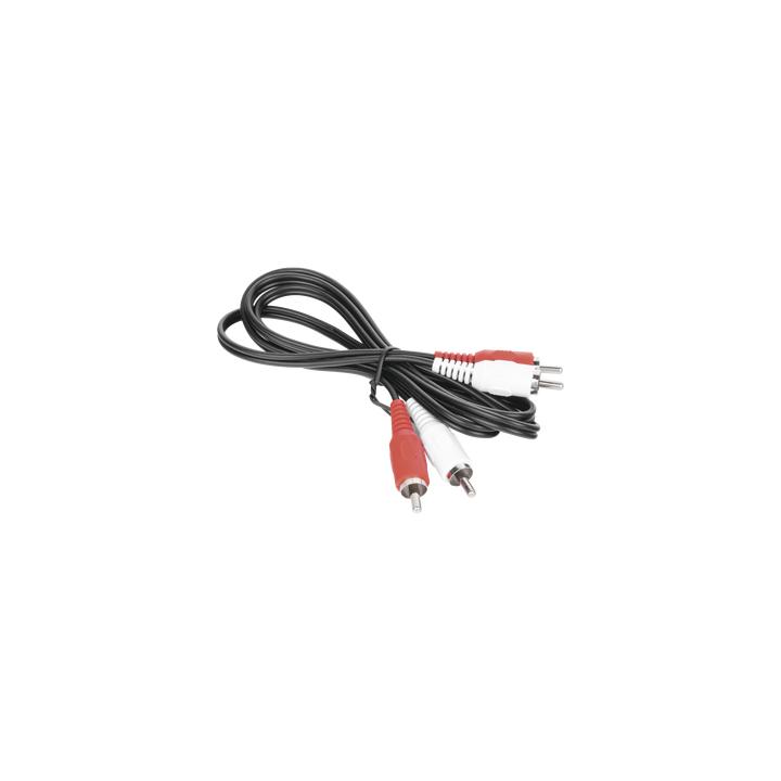 Cable RCA Macho a Macho de 1 Metro (3.28 Pies) de Longitud, para Aplicaciones de Audio y Video Optimizado para HD