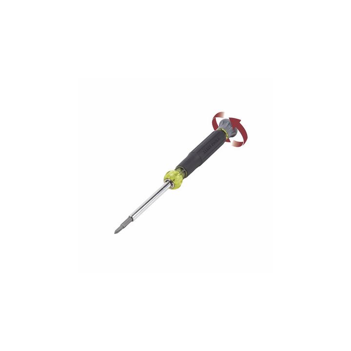 Desarmador de Precisión Magnético 4 en 1 (Punta PH0, PH00 y Planas 3.2 y 2.4 mm).