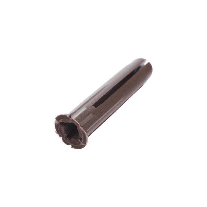 Paquete de 10 taquetes café 1 3/4" y 10 tornillos 10mm x 1 3/4" (1104-05002)