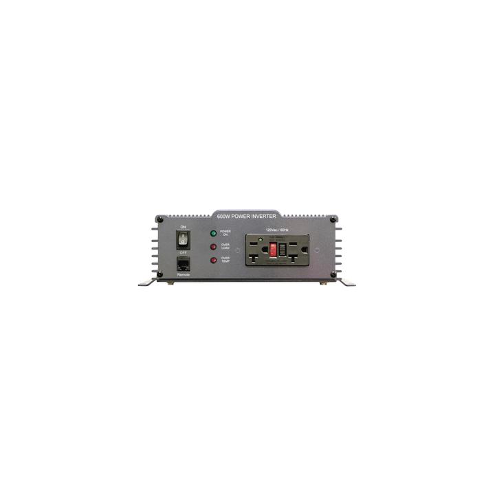 Inversor de Corriente (CD-CA) 600W Onda Sinusoidal Pura, Ent:12 Vcc, Sal: 120 Vca 60 Hz
