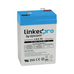 Batería 6 V / 4.5 Ah / UL / Tecnología AGM / Vida útil promedio 5 años / Para uso en equipo electrónico, Alarmas