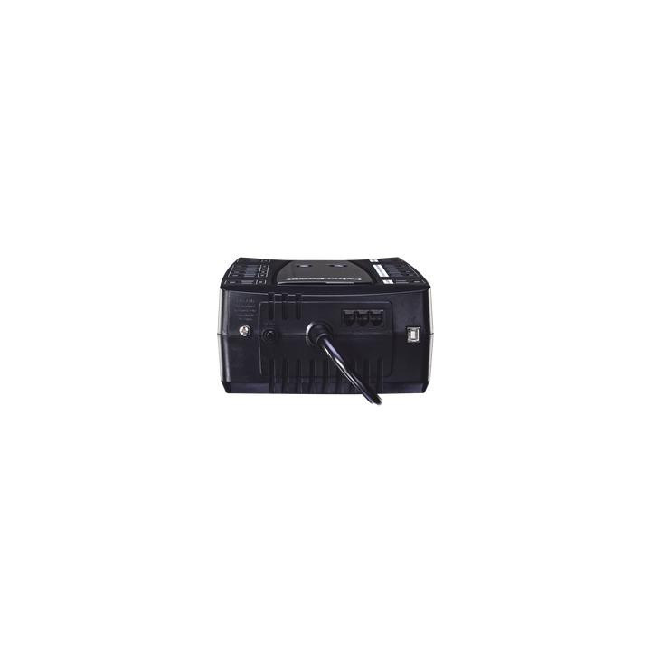 UPS de 900 VA/480 W, Topología Línea Interactiva, Entrada 120 Vca NEMA 5-15P, Tipo Gabinete Compacto, Con 12 Tomas