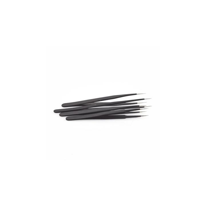 Juego de 4 Pinzas Antiestáticas.