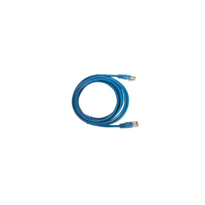 Cable de Parcheo UTP Cat5e - 0.5 Metros (1.64 Pies) - Azul