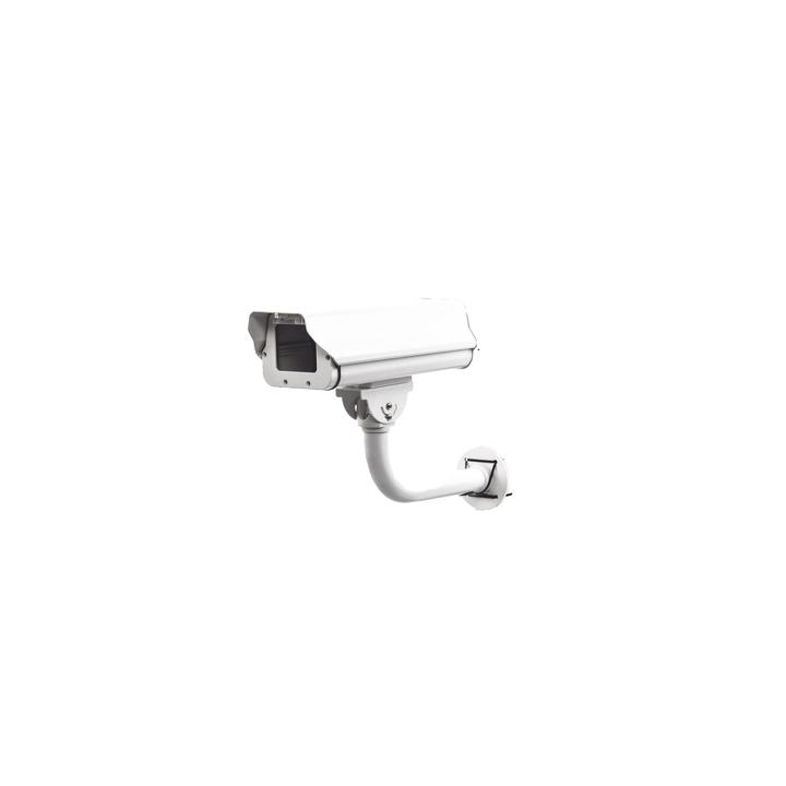 Gabinete antivandálico IP66 incluye calefactor/ventilador con brazo de acero