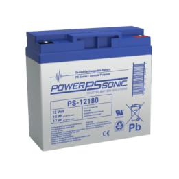 Batería 12V, 18AH, Para Respaldo, Tecnologías AGM/VRLA, Diseño De Vida Útil 5 Años, Terminales Tipo M5, Listada