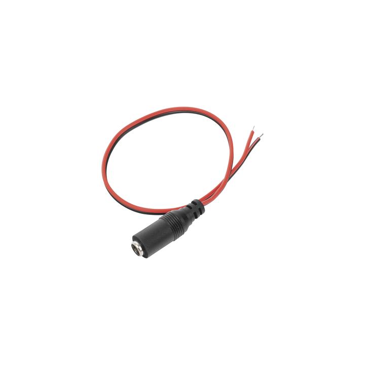 Cable con Conector Hembra, Alimentación para Vcc con Puntas Libres.