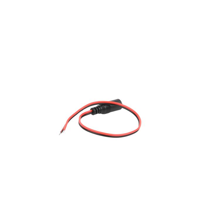Cable con Conector Hembra, Alimentación para Vcc con Puntas Libres.