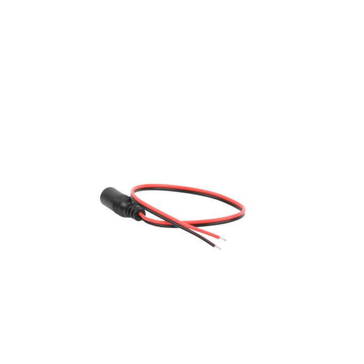 Cable con Conector Hembra, Alimentación para Vcc con Puntas Libres.
