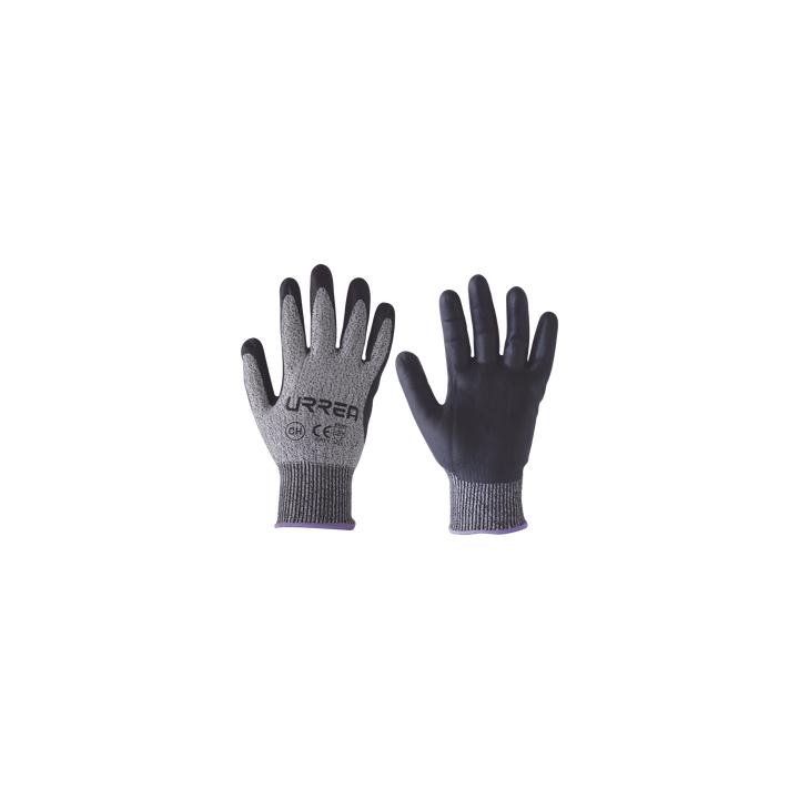 Guantes talla mediana supraneema con recubrimiento de nitrilo.