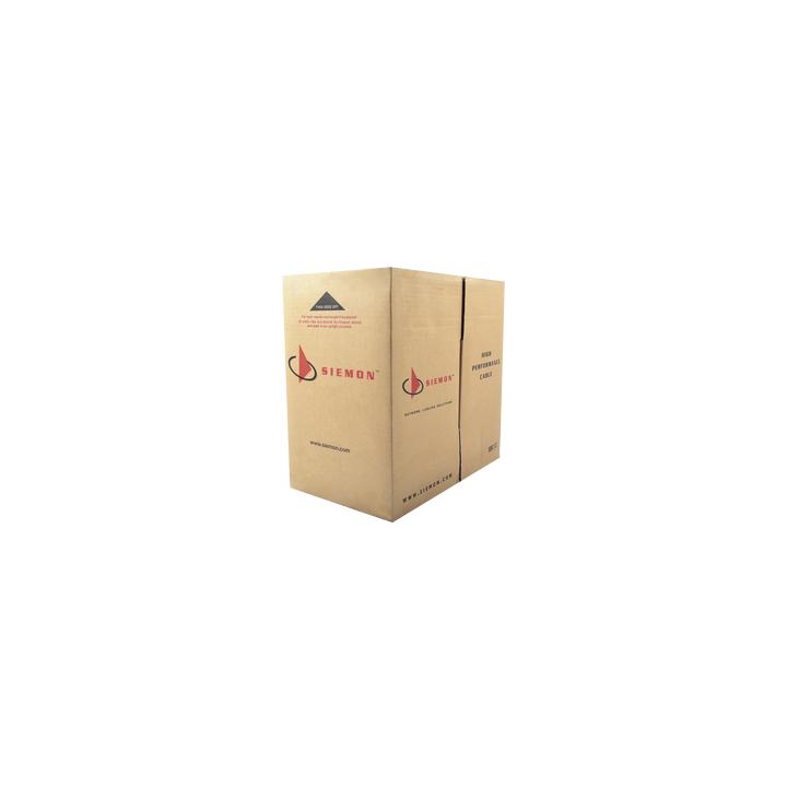 Bobina de Cable UTP Reelex, de 4 Pares, Alto Desempeño Cat6, PVC (CM), Color Gris, 23 AWG, 305 Metros (1000 Pies)