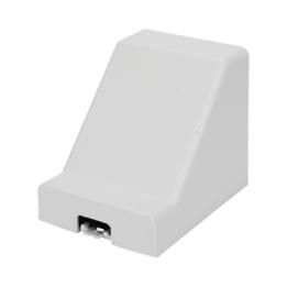 Derivación techo a canaleta color blanco de PVC auto extinguible, compatible con canaletas: PT48, TMK1735, TMK1735SD,