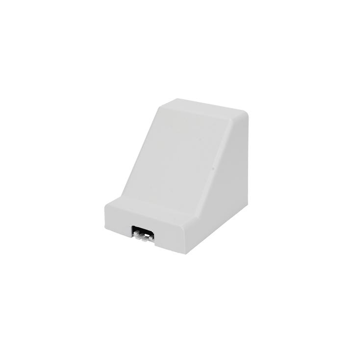 Derivación techo a canaleta color blanco de PVC auto extinguible, compatible con canaletas: PT48, TMK1735, TMK1735SD,