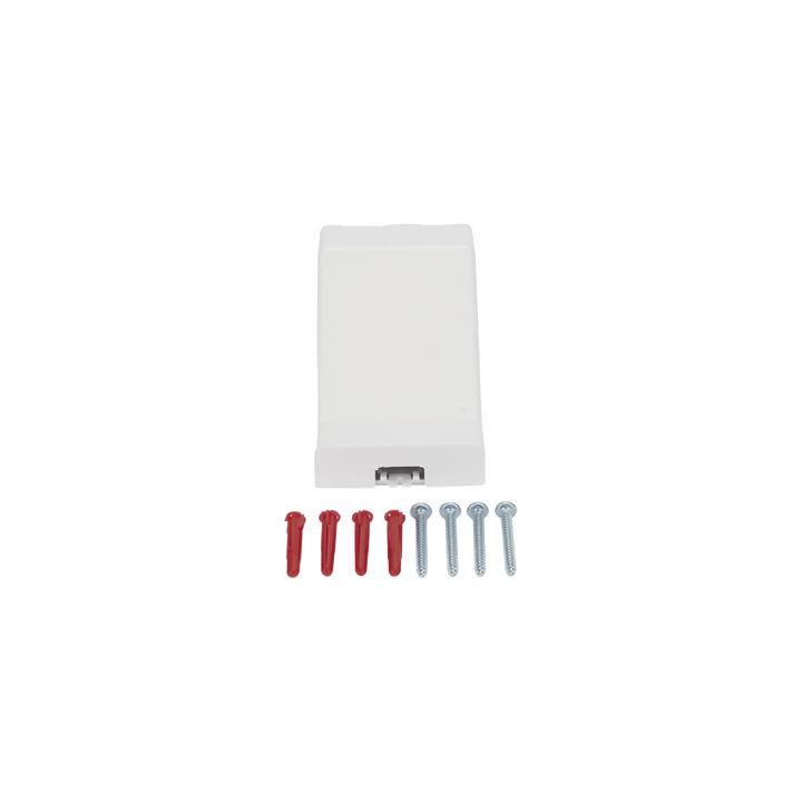 Derivación techo a canaleta color blanco de PVC auto extinguible, compatible con canaletas: PT48, TMK1735, TMK1735SD,