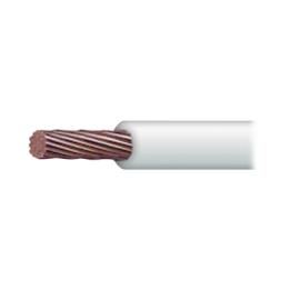 Cable Eléctrico de Cobre Recubierto THW-LS Calibre 12 AWG 19 Hilos Color Blanco (100 Metros) (328.08 Pies)