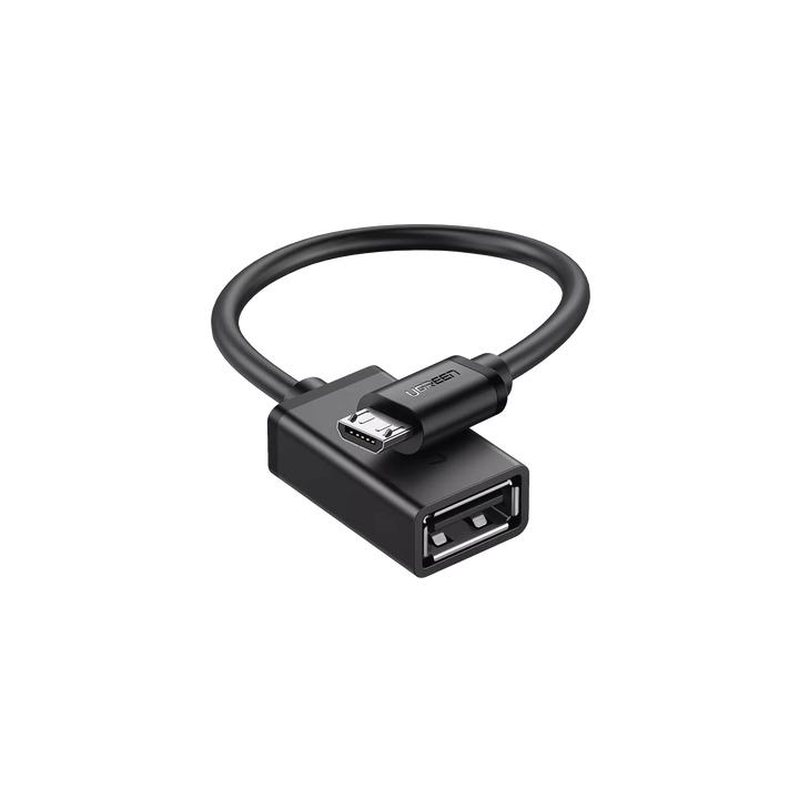 Adaptador OTG Micro USB Macho a USB 2.0 A Hembra