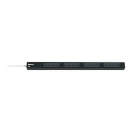 PDU Básico para Distribución de Energía, Enchufe de Entrada NEMA 5-20P, Con 16 Contactos NEMA 5-20R, de Instalación