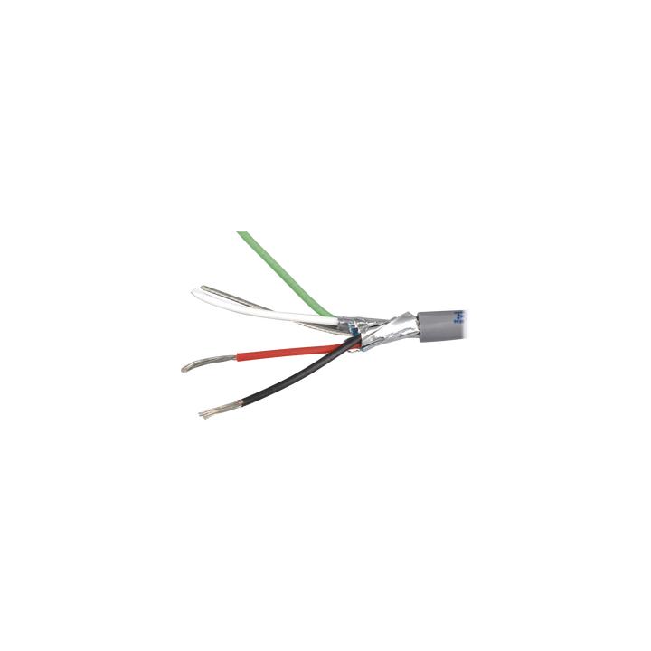 Caja de 305 Metros (1000 Pies) / 4 X 22 AWG / Blindado / CMR, Color Gris. Aplicaciones en Sistemas de Audio, Alarmas y