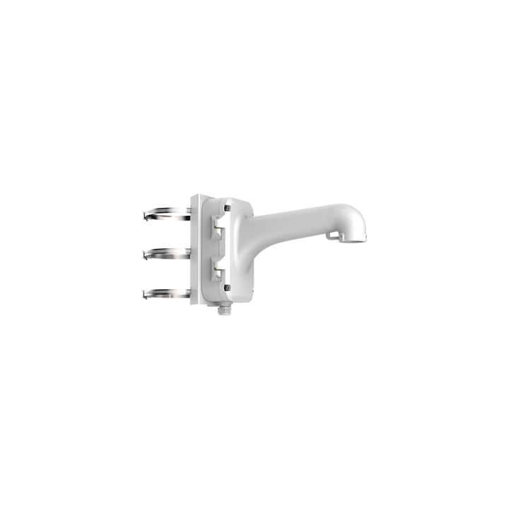Montaje de Poste para Domos Hikvision / Color Blanco / Uso en Exterior