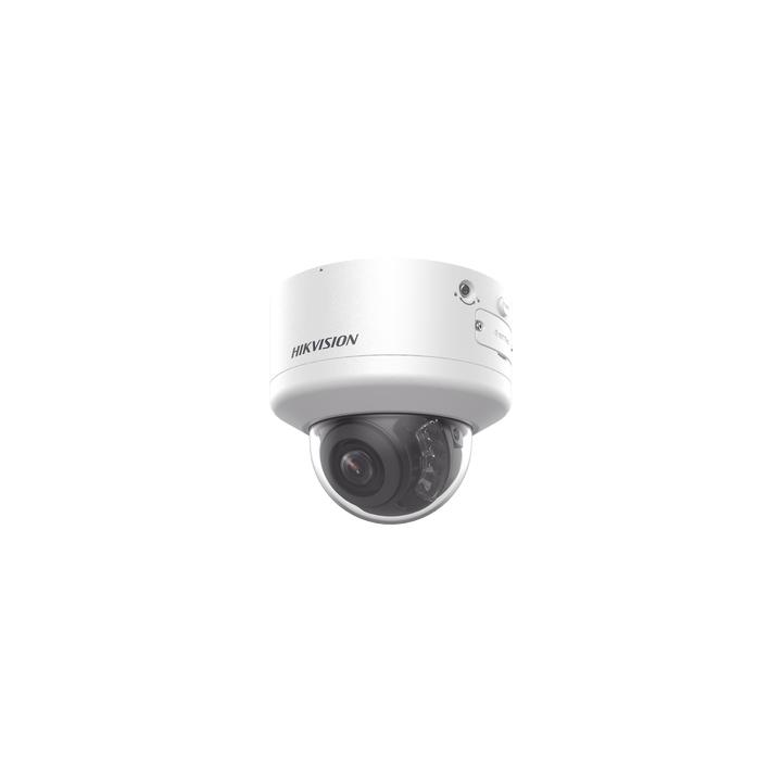 Domo IP 8 Megapixel (4K) / Lente Mot. 2.7 a 13.5 mm / 40 mts IR EXIR / Exterior IP66 / IK10 / DARKFIGHTER / Audio y
