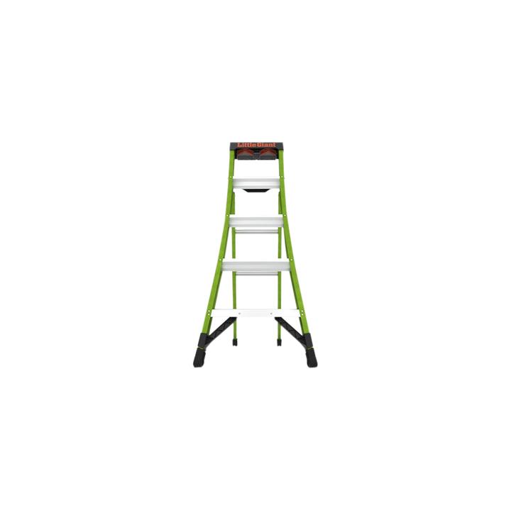 Escalera de Tijera 3 en 1 de 1.5 Metros, Fibra de Vidrio (SKU13906-001). Hecha en E.U.A. (Versión 2.0)