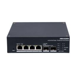 Switch Industrial con UPS / Administrable Gigabit / 3 Puertos Gigabit PoE+ (30 W) + 1 Puertos Gigabit PoE++ (90 W) / 2