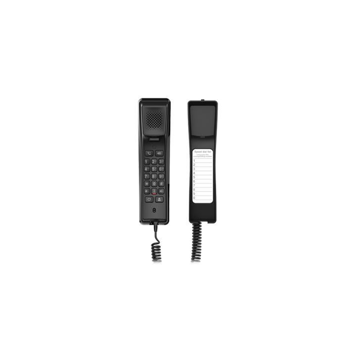 Teléfono IP profesional para Hotelería, montaje en pared,  teclado numérico estándar, conferencia de 3 vías, Opus