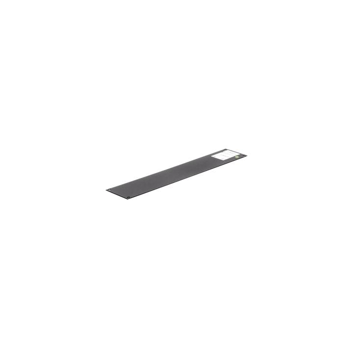 Tapa Ciega para Rack de 19in,  de 2UR, Color Negro