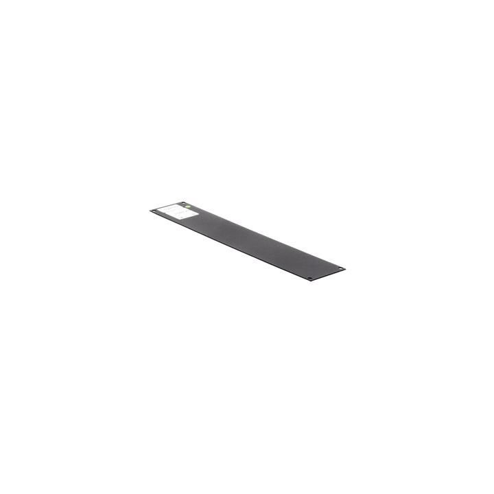 Tapa Ciega para Rack de 19in,  de 2UR, Color Negro