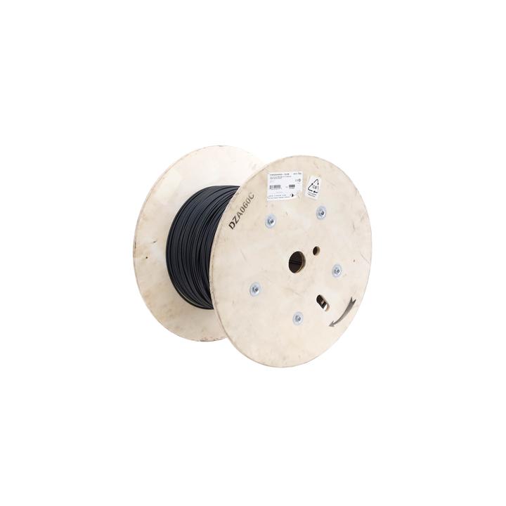Cable de Fibra Óptica de 6 Hilos, Interior/Exterior, Tight Buffer, No Conductiva (Dieléctrica), LS0H, Multimodo OM4