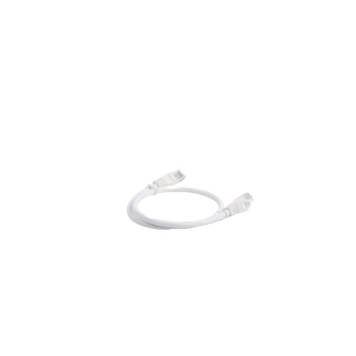 Cable de Parcheo UTP Cat6 - 0.5 Metros (1.64 Pies) - Blanco