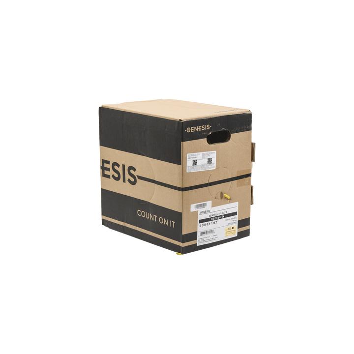 Bobina de Cable de 305 Metros (1000 Pies) UTP Cat6 Riser / Color Amarillo / UL, CMR, Probado a 350 Mhz / Para