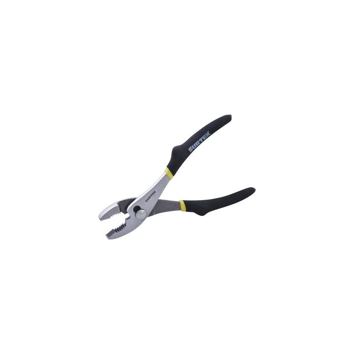 Pinza para mecánico de 8" con mango de vinil.