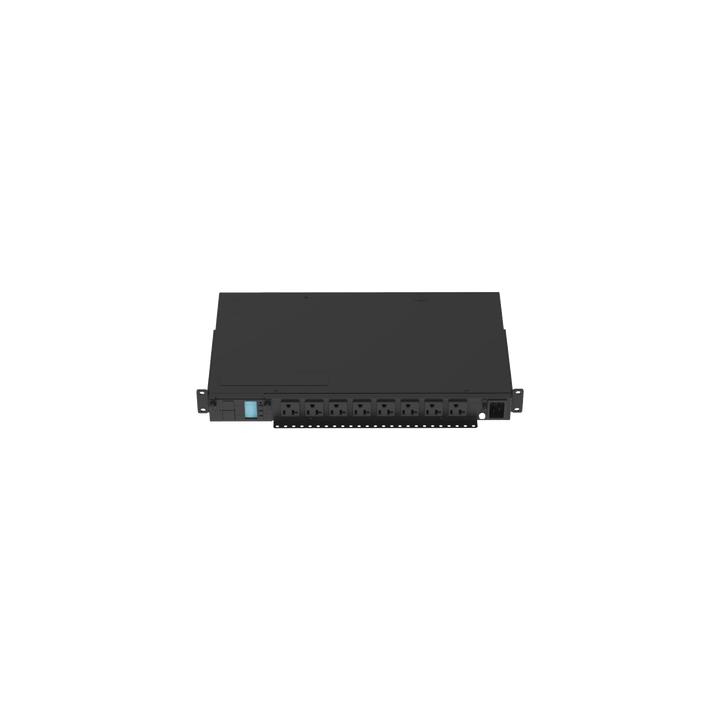 PDU Monitoreable (MI) para Distribución de Energía, Enchufe de Entrada NEMA 5-15P, Con 8 Salidas 5-20R, Horizontal