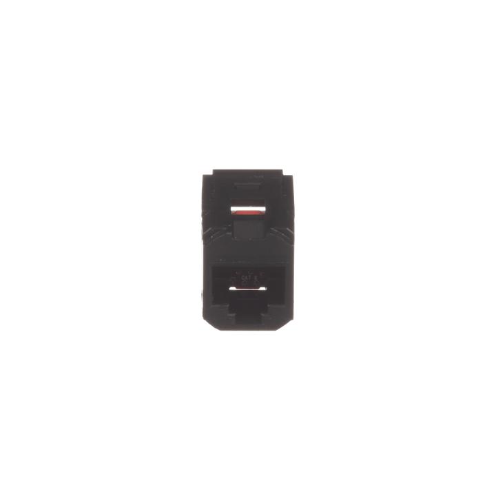 Módulo Acoplador RJ45 a RJ45, Mini-Com, Categoría 6, Color Negro
