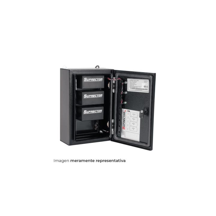 Supresor de pico clase B con voltaje de operación 127/220 Vca, 3 fases, 120 KA