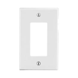 Tapa para Contacto Rectangular Color Blanco.