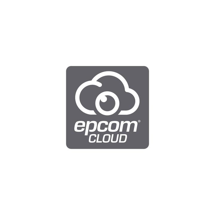 Suscripción Anual Epcom Cloud / Grabación en la nube para 1 canal de video a 2MP con 14 días de retención /
