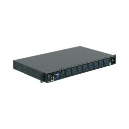 PDU Switchable y Monitoreable por Toma (MS) para Distribución de Energía, Enchufe de Entrada NEMA 5-15P, Con 8