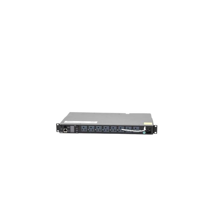 PDU Switchable y Monitoreable por Toma (MS) para Distribución de Energía, Enchufe de Entrada NEMA 5-15P, Con 8