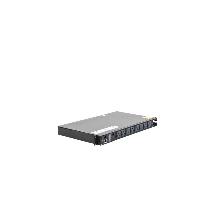 PDU Switchable y Monitoreable por Toma (MS) para Distribución de Energía, Enchufe de Entrada NEMA 5-15P, Con 8