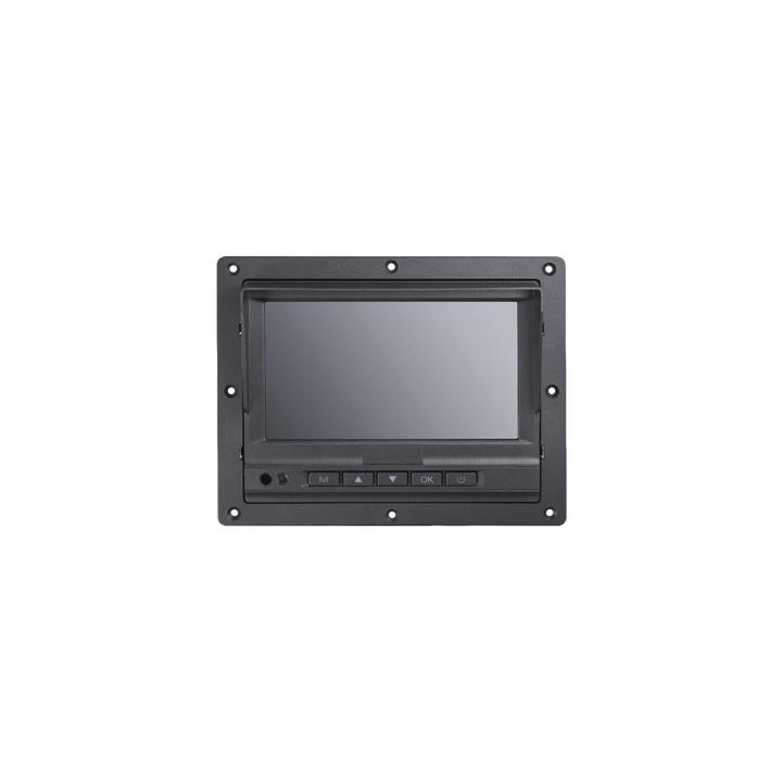 Monitor Táctil (Touch) y Botones de 7" LCD /  Compatible con DVR Móvil HIKVISION / Conector Tipo Aviación