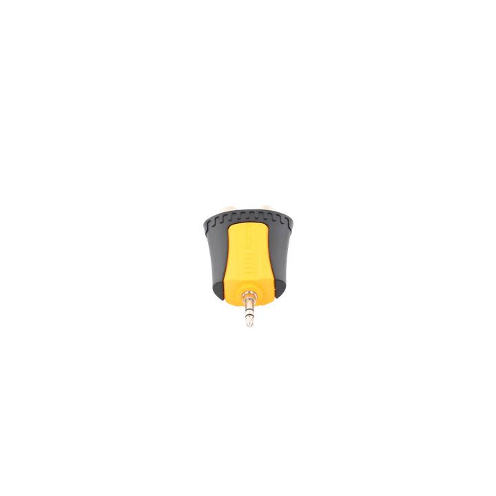 Conector Estéreo | 3.5 mm - 2 x conector Hembra RCA | Adaptador de Carcasa de Plástico