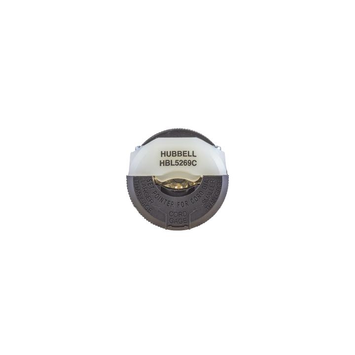 Conector Entrada Recta/ 15A 125V/ 2 Polos 3 Hilos/ Nema 5-15R/ Grado Industrial- Comercial.