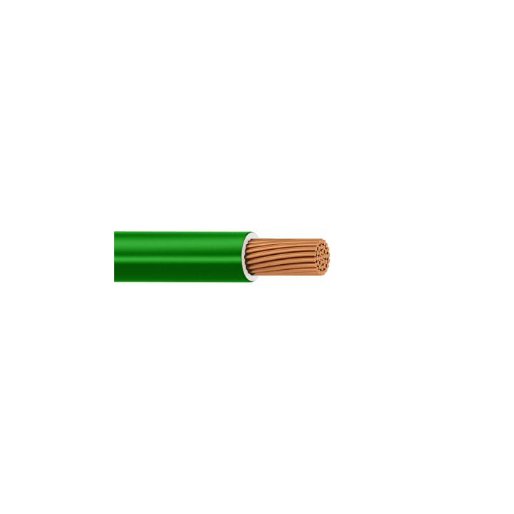 (SLY311) Cable Eléctrico de Cobre Recubierto THW-LS Calibre 12 AWG 19 Hilos Color Verde (100 Metros (328.08 Pies))
