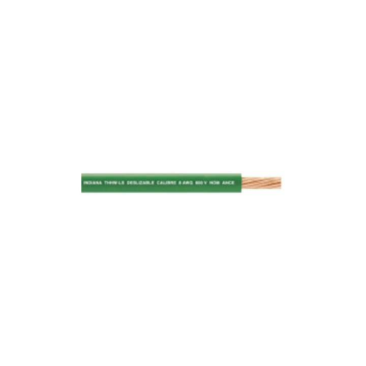 (SLY311) Cable Eléctrico de Cobre Recubierto THW-LS Calibre 12 AWG 19 Hilos Color Verde (100 Metros (328.08 Pies))