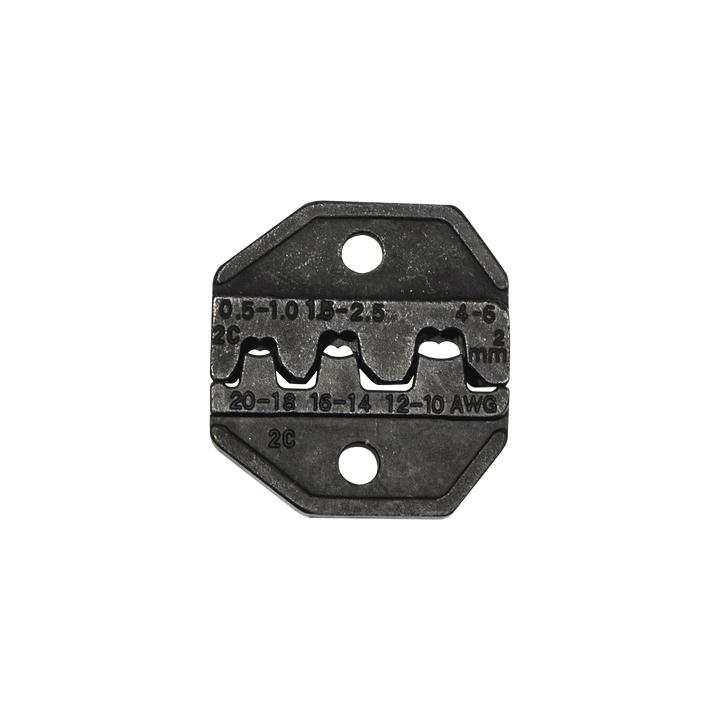 Matriz Ponchadora, Terminales  sin Aislamiento o de Cilindro Abierto, 10-20 AWG. Compatible con Pinza Ponchadora