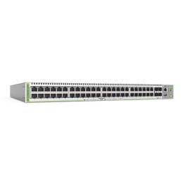 Switch PoE+ Administrable CentreCOM GS980M, Capa 3 de 48 puertos 10/100/1000Mbps + 4 SFP Gigabit, 740 W